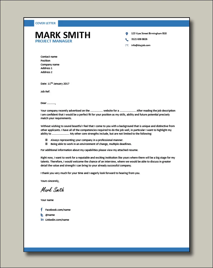 Project-Manager-modern-cover-letter-template-1