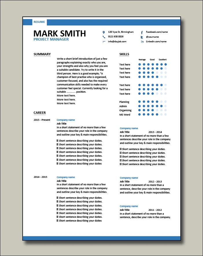 Project-Manager-modern-resume-template-1-2-page