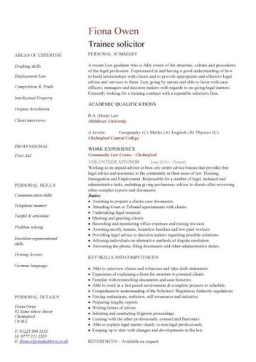 Use these legal CV templates to write a effective resume to ... Use these legal CV templates to write a effective resume to ...