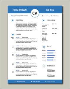 Example Cv Not Digital No Photo CV templates