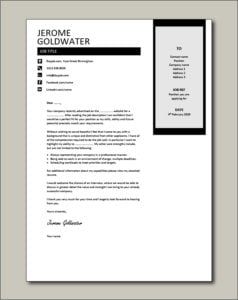 Free Cover letter example 22