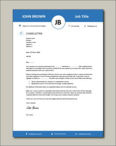 Free Cover letter example 22