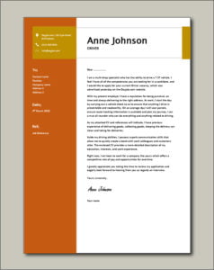 Driver cover letter, sample, example, bus, truck, driving, cars